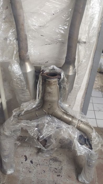 Глушитель в сборе на Инфинити Q70