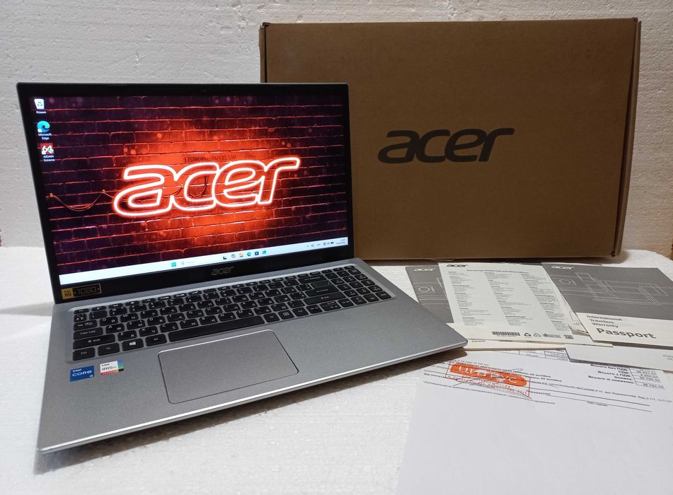 Игровой СВЕЖАК!!  ACER A315 / Core i5 1135G7  11" покол./ 20 RAM / ВЕСЬ КОМПЛЕКТ!