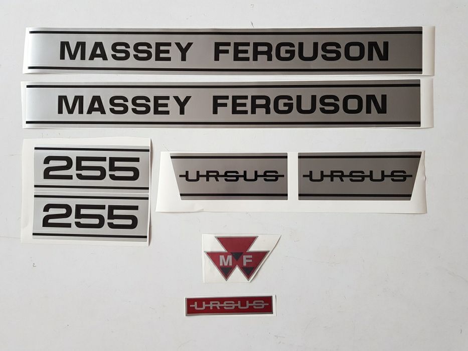 naklejki massey ferguson 255 komplet