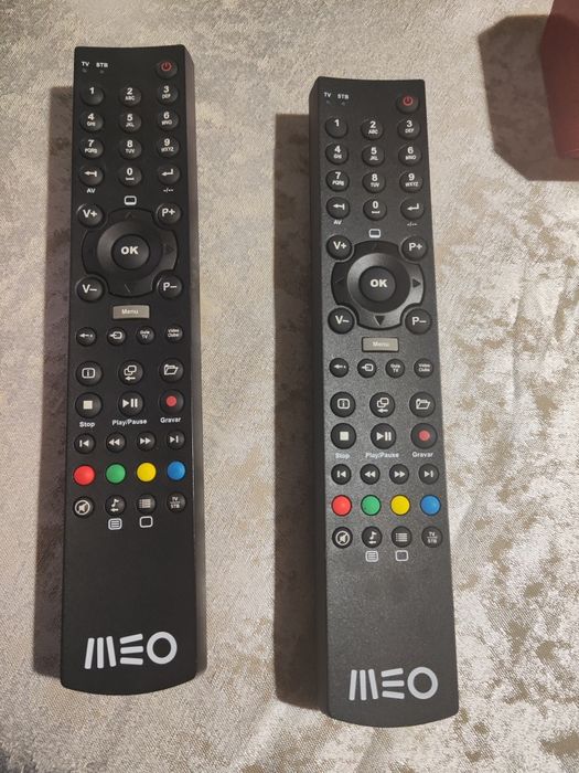 2 Comandos Tv box MEO