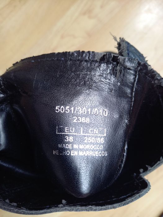 Чоботи жіночи шкіряні Zara Women