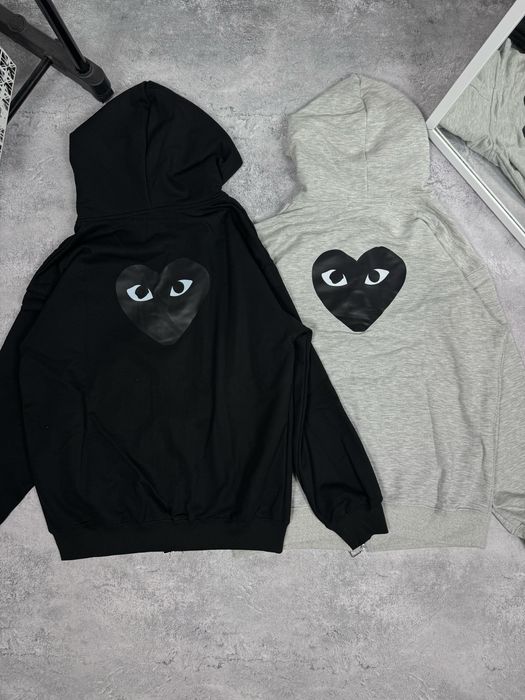 CDG Play Zip Hoodie / КДГ Зипка / S,M,L,XL / Comme des Garçons / Зіп Худі