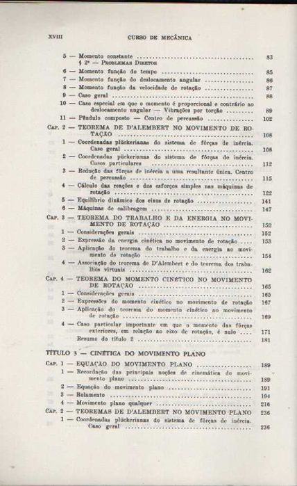 Curso de Mecânica de Adhemar Fonseca