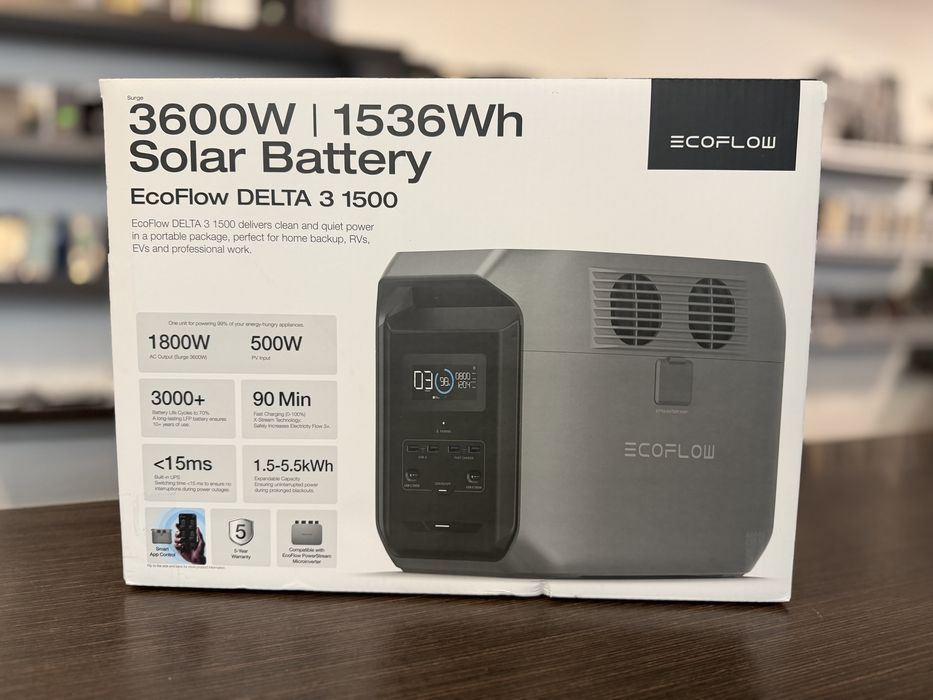 Przenośna stacja zasilania EcoFlow DELTA 3 1500 Poznań Długa 14