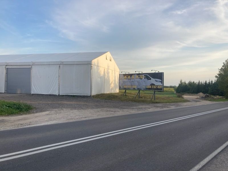 Hala namiotowa 32 x 15 x 5 (wys 7m) solidna