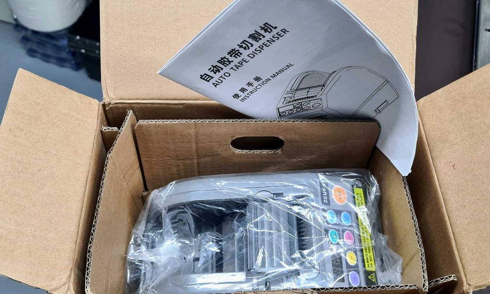 Dispensador Fita Adesiva Elétrico Automático com Cortador ZCUT-9 110V