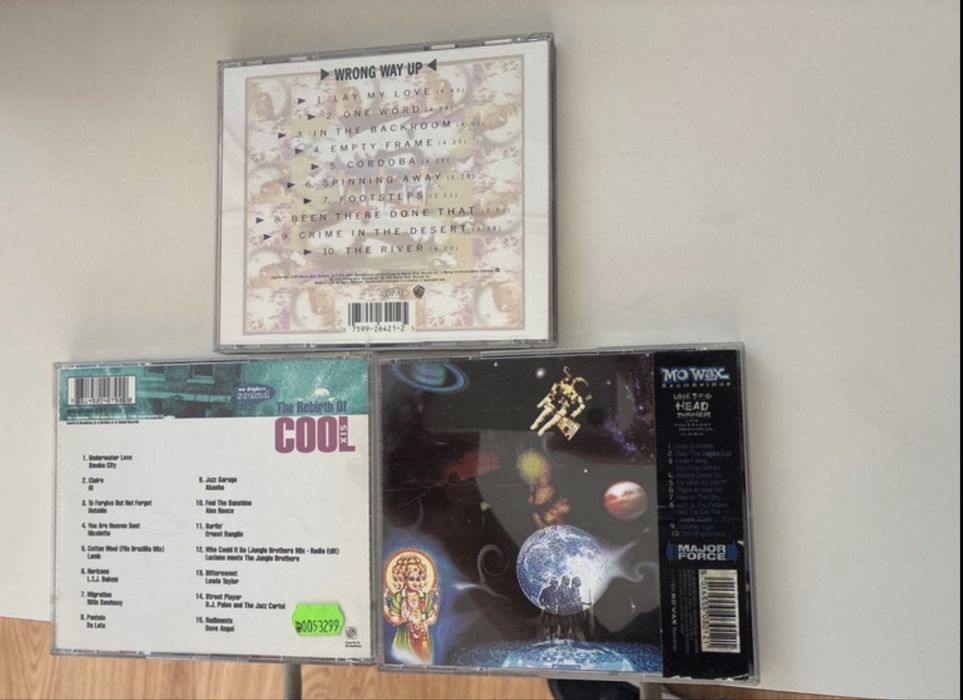 Lote de três cds
