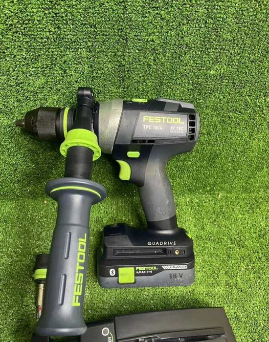 Дрель-шуруповерт ударный festool quadrive TPC 184