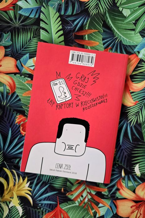 Książka Komiks Raptory Jakub Dem Dębski Demland