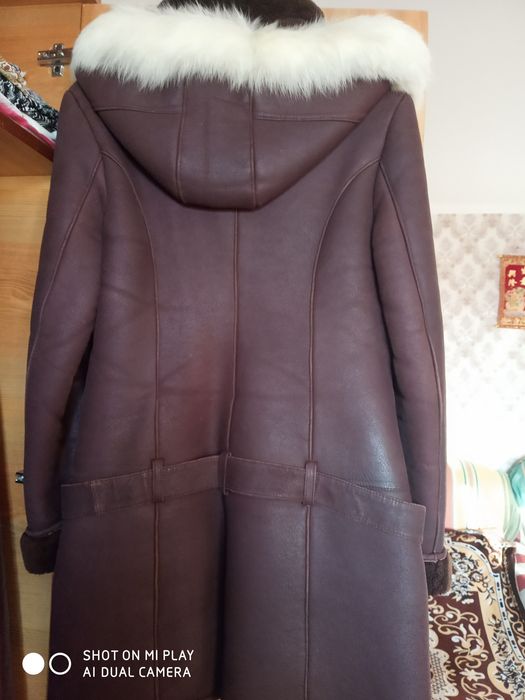 Продам кожаную дубленку