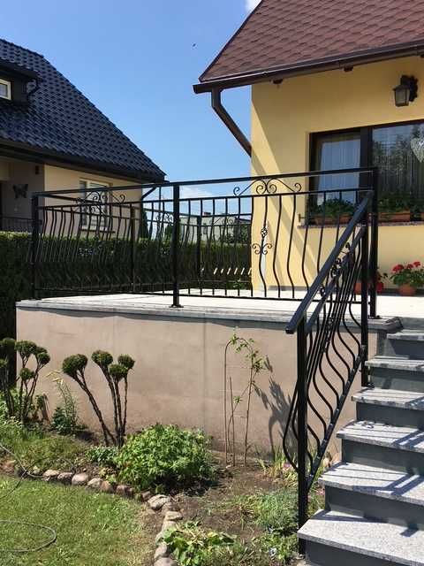 Bramy  ogrodzenia  balustrady kute