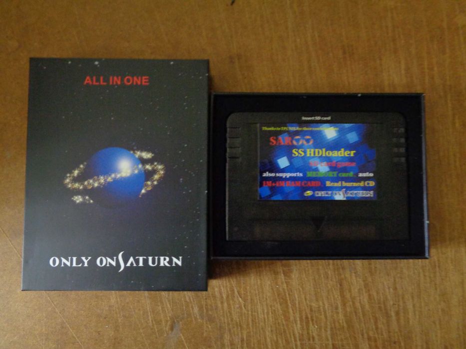 [Novo] Cartucho Saroo para Sega Saturn