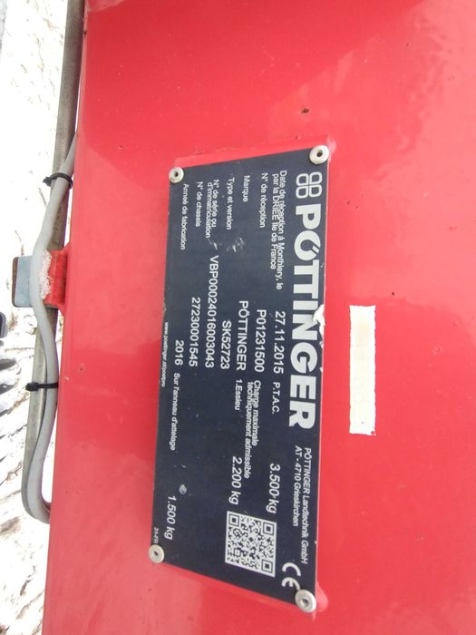 Zgrabiarka Pottinger 762 C Vario, Krone , Claas , Lely