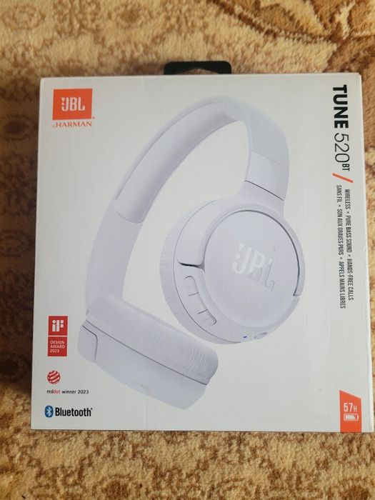 Наушники JBL Tune 520BT White