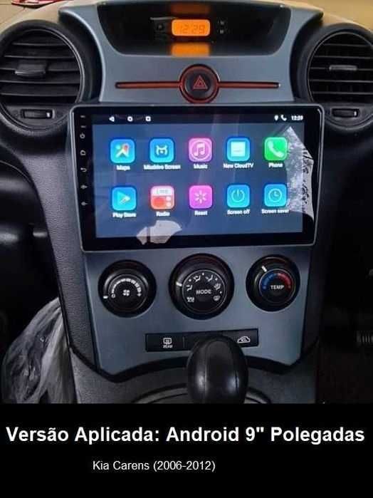 (NOVO) Rádio 2DIN • KIA Carens (De 2006 até 2019) • Android [4+64GB]