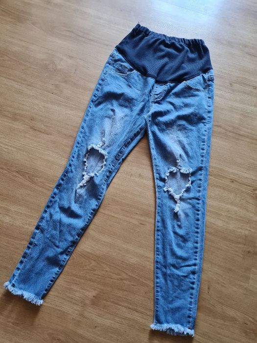 Jeansy ciążowe r L