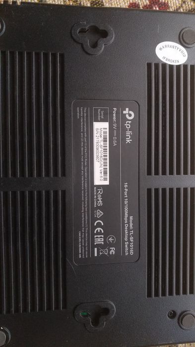 Свитч TP-Link TL-SF1016D Коммутатор на 16 портов