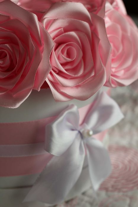 Rosas Eternas em Cetim Feita à Mão | Presente Original