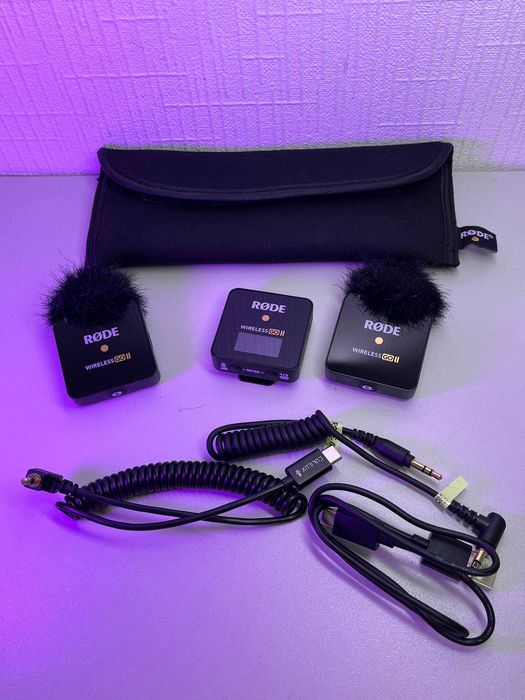 Мікрофонна система RØDE Wireless GO II за приємною ціною