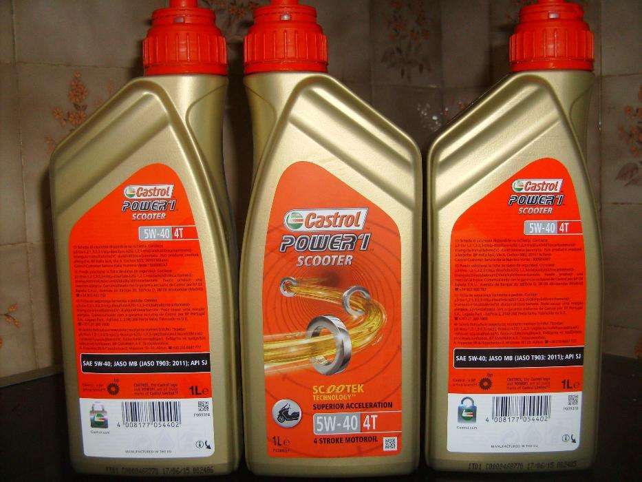 Lubrificantes motos Castrol 2T e 4T (Vários)