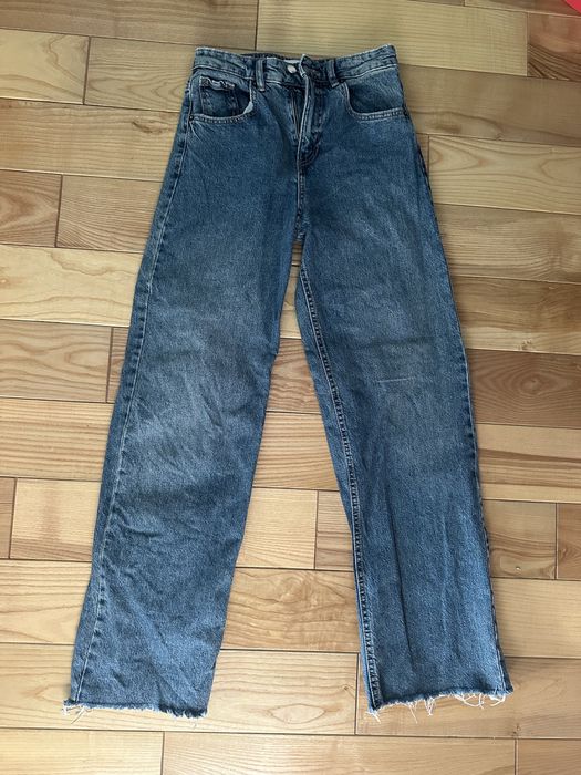 Широкие джинсы reserved wide leg