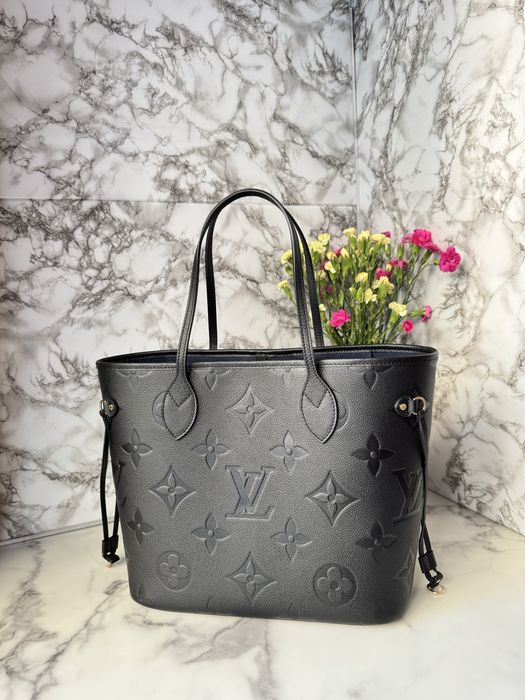 Torebka Neverfull MM Black Leather