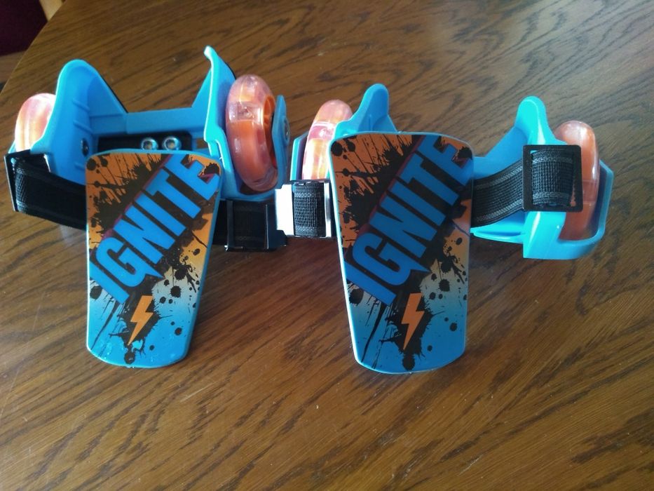 Rolki na buty świecące