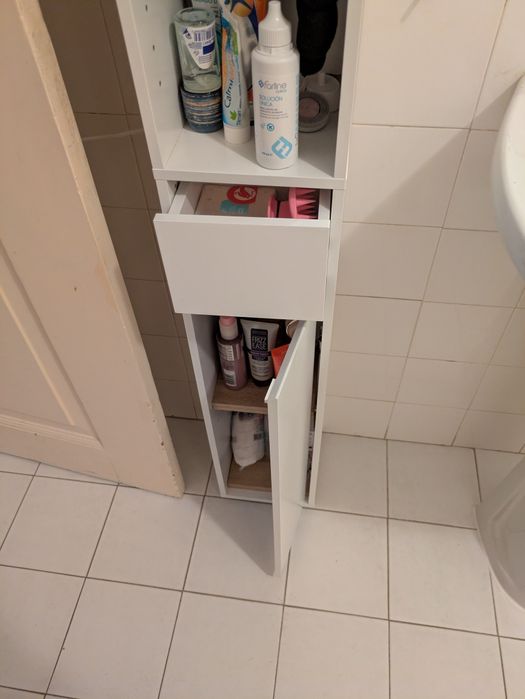 Armário coluna casa de banho SoBuy