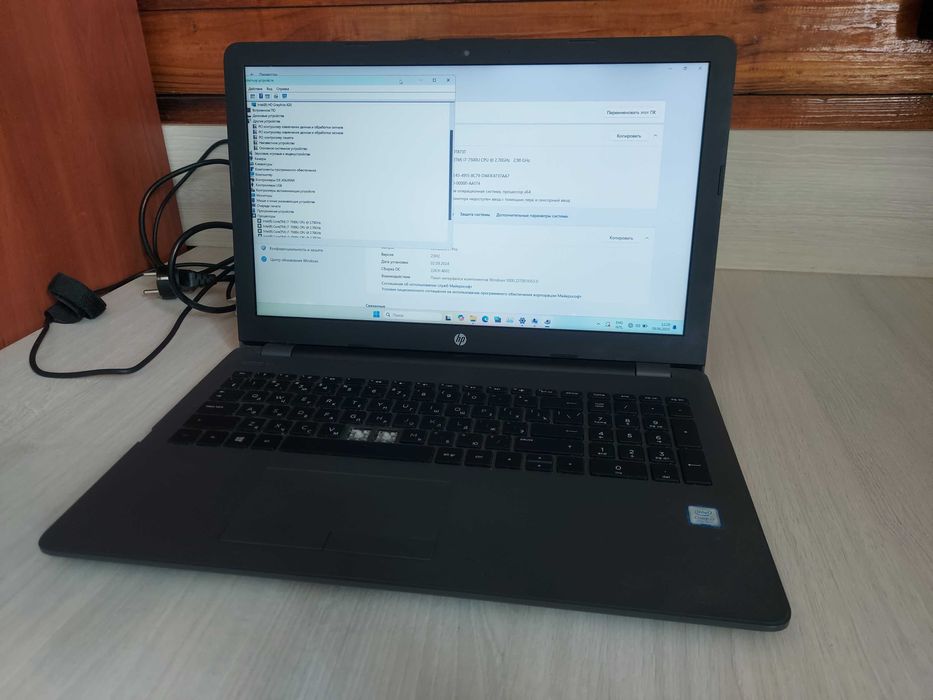 Потужний ноутбук HP G6 i7 7500/16gb ram