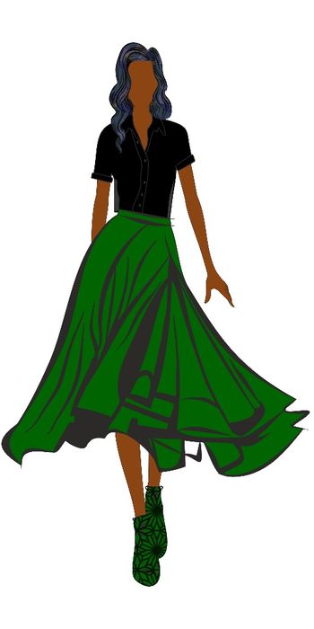 Croquis de moda  Eleganchic