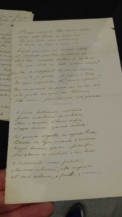 Sonetos Antigos Manuscritos vários 6 unidades ver fotos