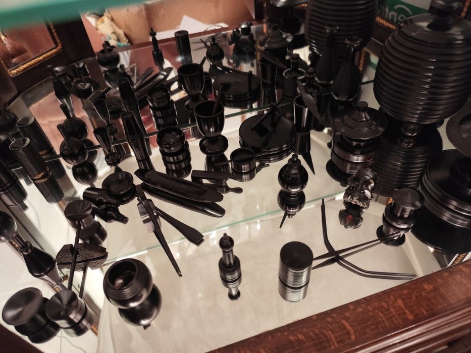 Miniaturas de aldeia indígena