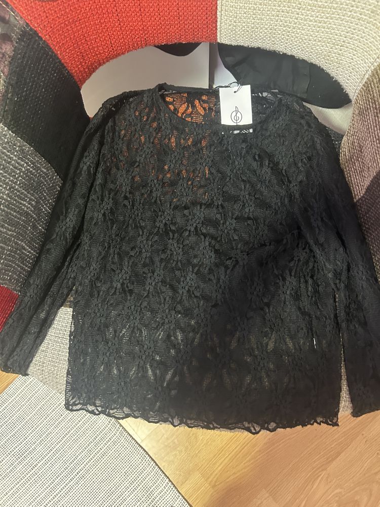 Blusa transparente stradivarius hotsell