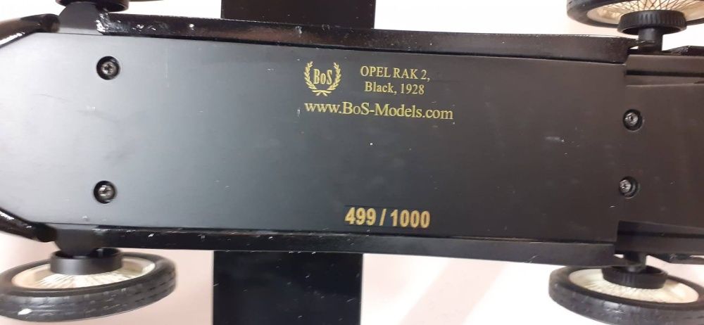 1/18 Opel RAK 2 recordista Velocidade - BoS