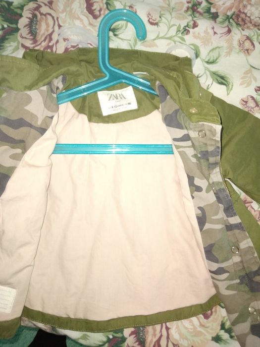 Kurtka parka zara r 80 cm