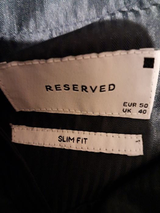 Garnitur męski Reserved r. 50