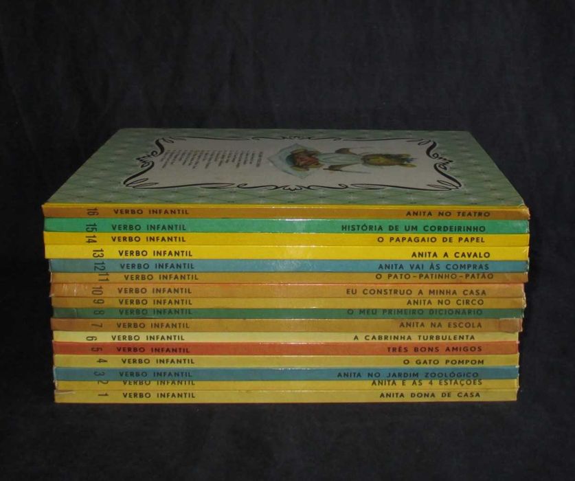 Livros Colecção Verbo infantil 16 Volumes Anita