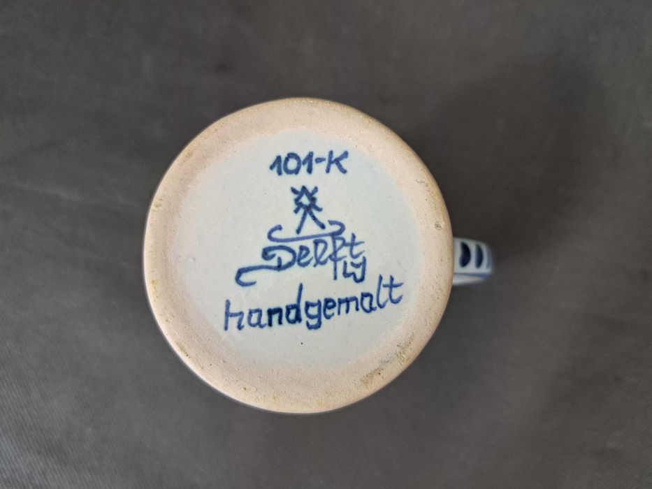 Holenderskie kubki DELFT, zestaw 6 szt.