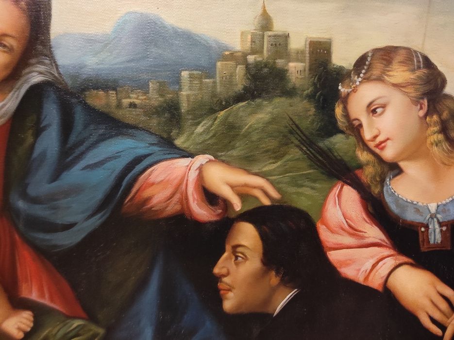 Pintura a óleo renascentista