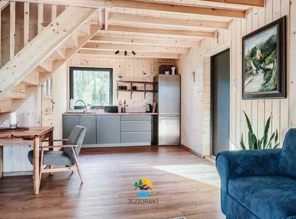 WYJĄTKOWY domek z jacuzzi 500 m od jeziora, Nowa Jedlanka JEZIORAKI