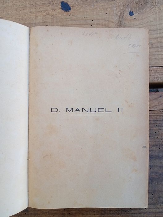 obra "D. Manuel II: Memórias para a História do seu Reinado"