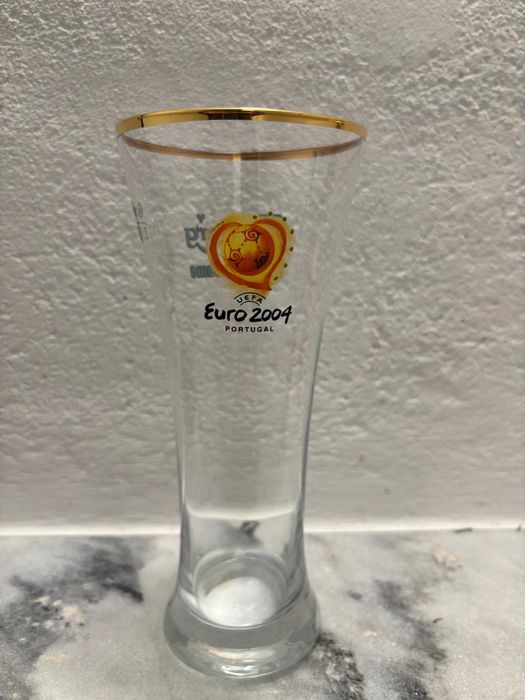 Nowa szklanka do piwa Calsberg Euro 2004 Portugalia 0,25 litra