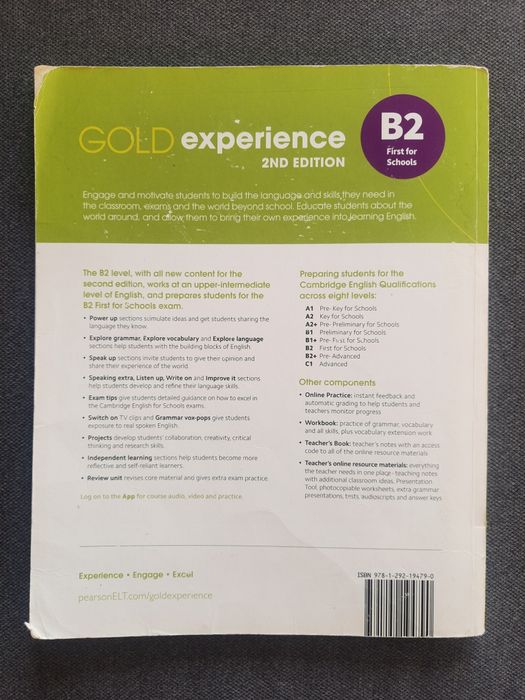 Gold experience B2