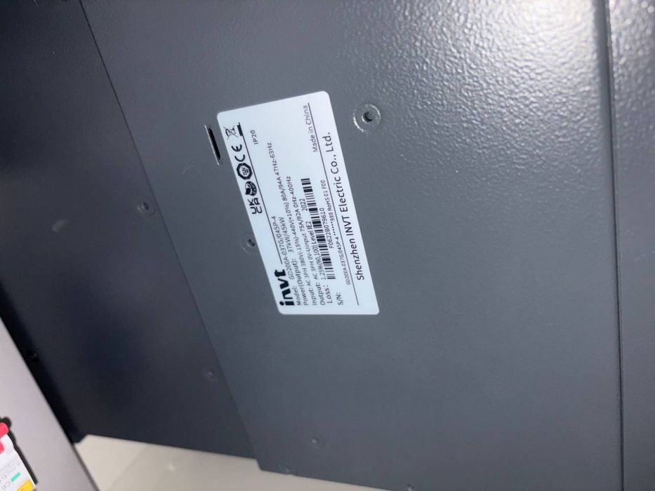 Частотный преобразователь invt 45/55квт, 37/45квт, 4квт