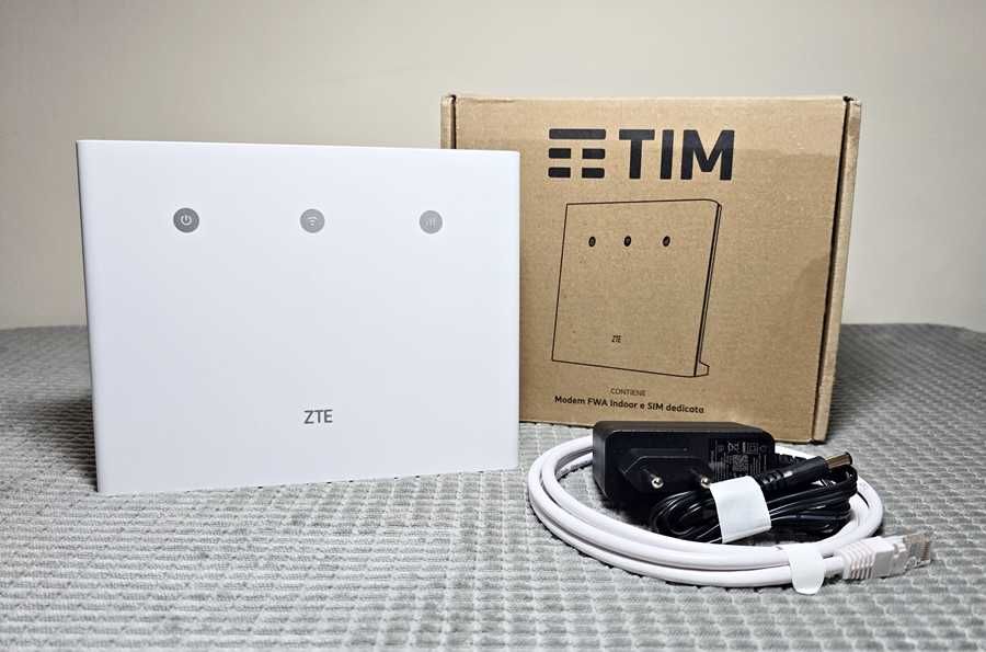 Router 4G+ ZTE MF296D / Internet até 300mbps / Livre SIM