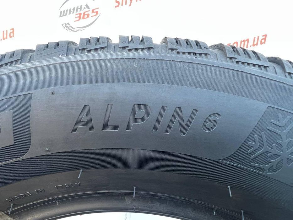 215/60 r17 michelin alpin 6 6mm шини бу зима