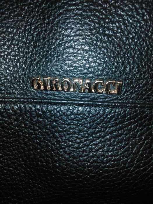 Новая кожаная сумка Gironacci Италия