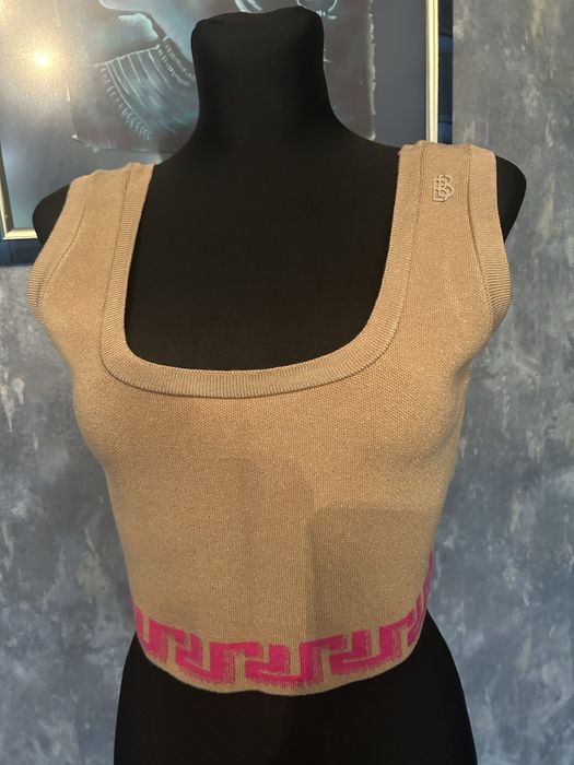 Świetny top Babylon -zlote logo r.44