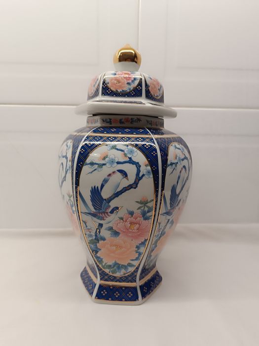 Jarra Pote Grande em Porcelana. 33 cm