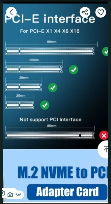 Karta PCI-E na dyski M.2